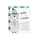 Search for cold christmas cards Winter baby shower