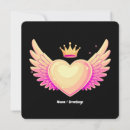 Search for heart wing invitations Pink