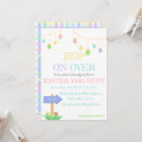 Search for the hunt is over invitations Easter egg hunt