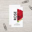 Search for red rose business cards Peony