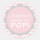 Search for pink chevron baby shower stickers Modern