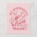 Search for my world postcards Cute