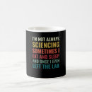 Search for funny chemist mugs Science
