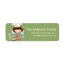 Search for baker return address labels Cookies