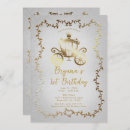 Search for cinderella carriage birthday invitations Royal