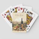 Search for wine playing cards Illustration