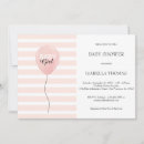 Search for baby girl shower invitations Balloon