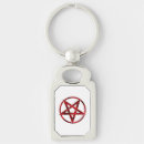 Search for beelzebub key rings Pentagram