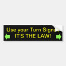 Search for turn signal bumper stickers Cars