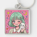 Search for winking key rings Kitten