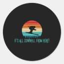 Search for downhill skiing stickers Outdoor