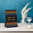 Search for rainbow plaques Pattern