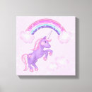Search for pink unicorn canvas prints Fantasy