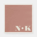 Search for monogrammed monogram initial letter napkins Trendy
