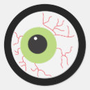 Search for scary eyeballs stickers Trick or treat
