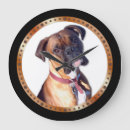 Search for boxer dog clocks Breed