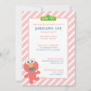 Search for elmo birthday invitations Girly