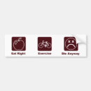 Search for eating bumper stickers Exercise