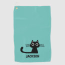 Search for cats golf towels Kitty