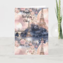 Search for eiffel tower birthday cards French