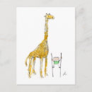 Search for giraffe drawing postcards Sketch