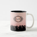 Search for black pink gold mugs Glam