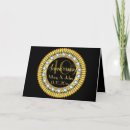 Search for black and gold anniversary cards Modern