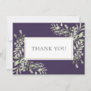 Search for purple and gold thank you cards Modern