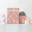 Search for pink dinosaur wrapping paper Triceratops