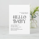 Search for typography baby shower invitations Simple