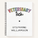 Search for veterinary notebooks Vet tech