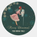 Search for christmas squirrel stickers Vintage