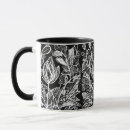 Search for black white lace mugs Flower