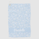 Search for floral golf towels Blue