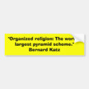 Search for organisation bumper stickers Atheist
