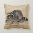 Search for raccoon cushions Racoon