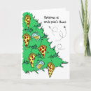 Search for pizza christmas cards Tree