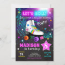 Search for glow skate party invitations Lets roll