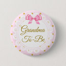 Search for grandma to be baby shower badges Grandmother