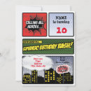 Search for marvel invitations Superhero