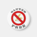 Search for free magnets Gluten