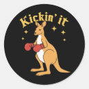 Search for boxing kangaroo stickers Animals
