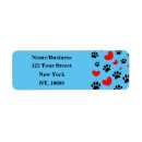 Search for dog owner return address labels Puppy