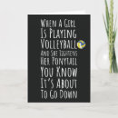 Search for volleyball player cards Funny