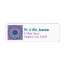 Search for artsy return address labels Floral