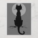 Search for vintage happy halloween postcards Black cat