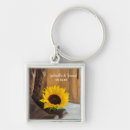 Search for country wedding key rings Western