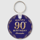 Search for 90th key rings Birthday party