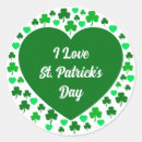Search for st patricks day shamrock stickers Ireland