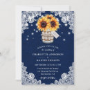 Search for burlap and sunflower wedding invitations Rustic